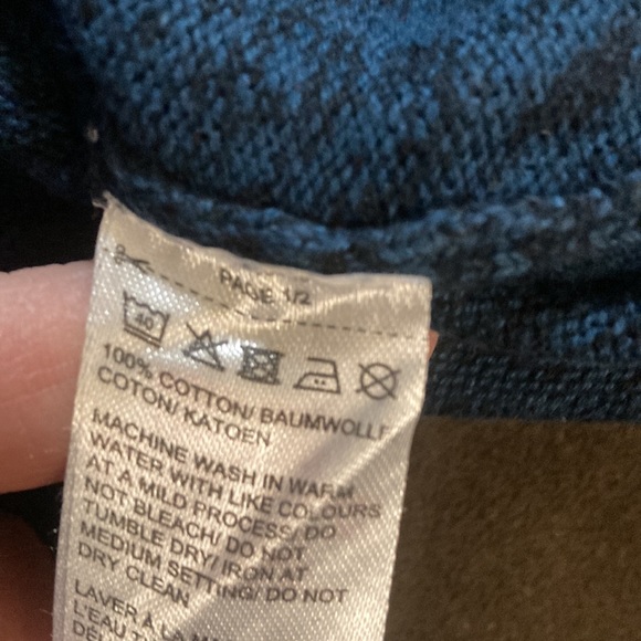 Manguun blue and black sweater - Picture 4 of 5